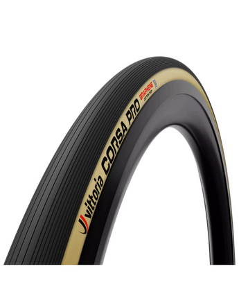 VITTORIA - Corsa Pro TLR Road Tyre - 700X28C, PARA/BLK/BLK